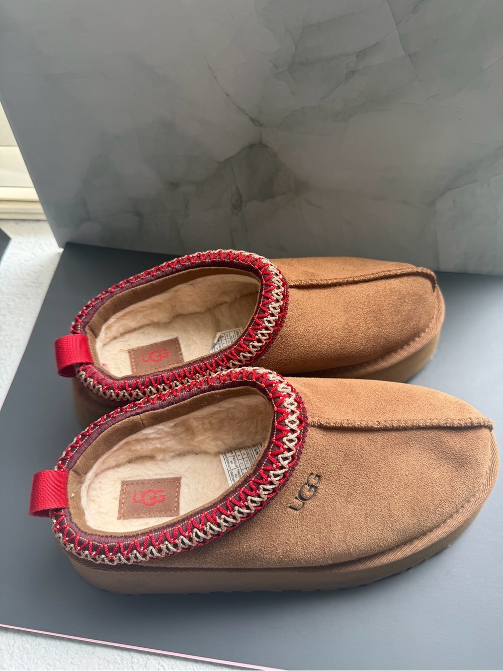 UGG Chestnut Cozy Shearling-Lined Footwear